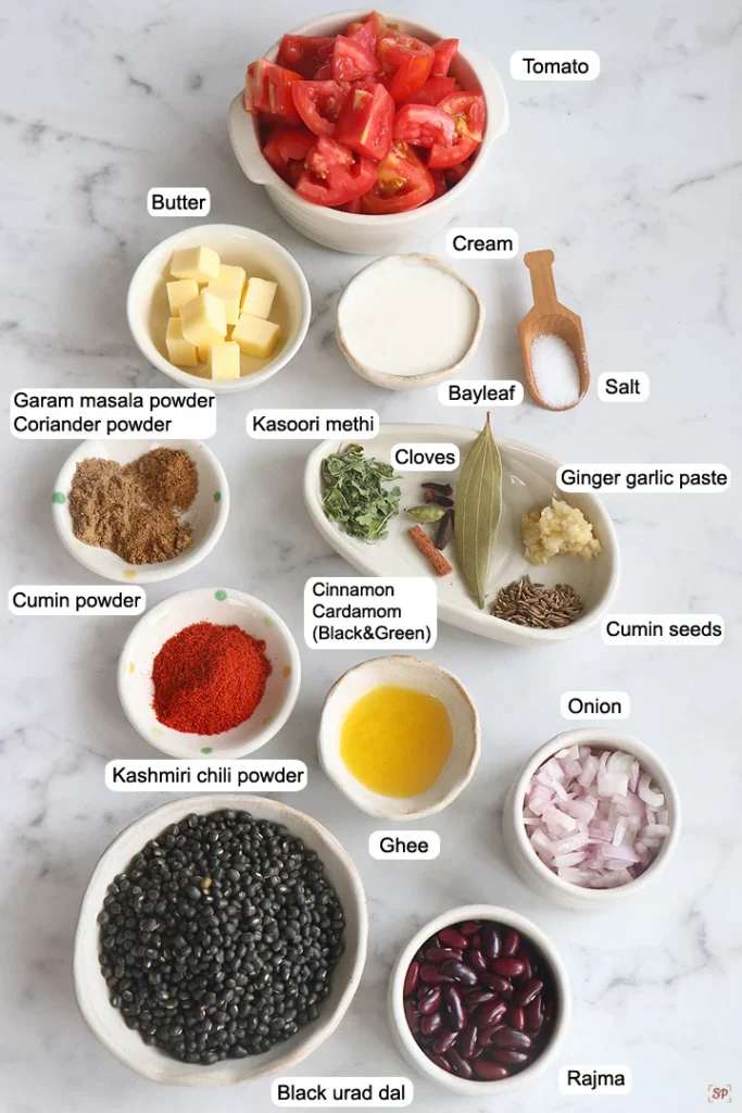 dal makhan ingredients dal makhan ingredients